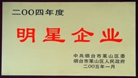 2004年煙臺(tái)市明星企業(yè)